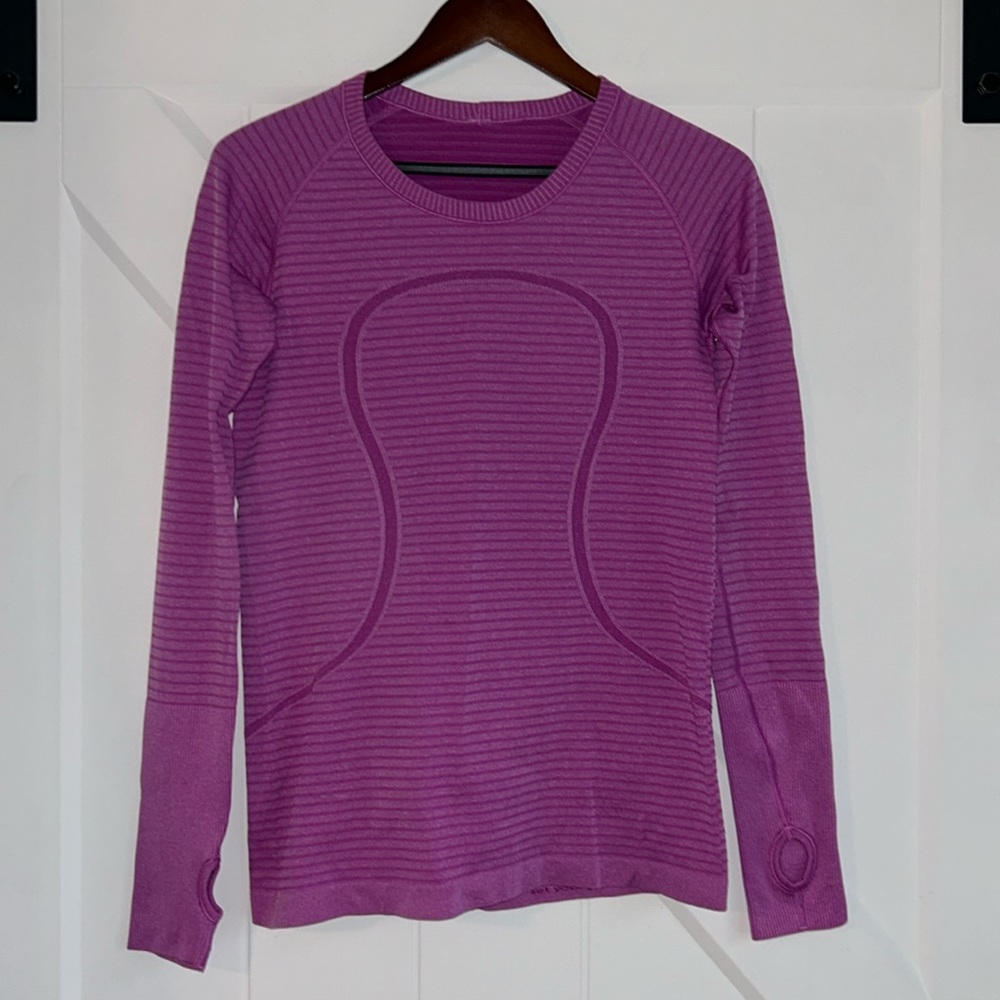 Lululemon Swiftly Tech Long Sleeve Crew, sz 10
